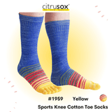 Thick Sports Knee Five Toe Socks