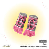 Anti-Skid Tab Ankle Toe Socks