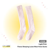 Fleece Sleeping Loose Wear Knee Socks