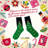 Christmas Mid-Calf Socks (Cotton / Sleeping)