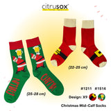 Christmas Mid-Calf Socks (Cotton / Sleeping)