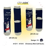 Christmas Mid-Calf Socks (Cotton / Sleeping)