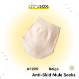 Anti-Skid No-Show Mule Socks