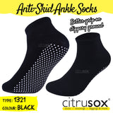 Plus-Size Anti-Skid Grip Ankle Socks