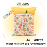 Personalised Water-Resistant Zip Gym Wet Bag