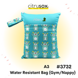 Personalised Water-Resistant Zip Gym Wet Bag