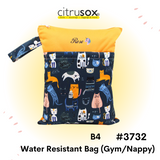 Personalised Water-Resistant Zip Gym Wet Bag