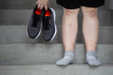 Cushioned Heel Running Performance Ankle Socks