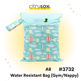 Personalised Water-Resistant Zip Gym Wet Bag