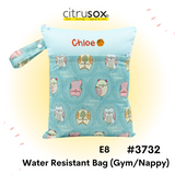 Personalised Water-Resistant Zip Gym Wet Bag