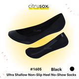 Ultra Shallow Non-Slip Heel No-Show Socks
