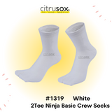 2Toe Ninja Basic Crew Socks