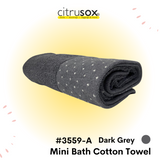 Dots Cotton Mini Bath Guest Towel