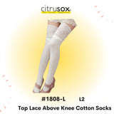 Top Lace Above Knee Socks