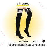 Top Stripes Above Knee Socks