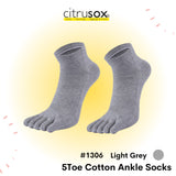 5Toe Cotton Ankle Socks