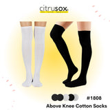 Basics Above Knee Cotton Socks