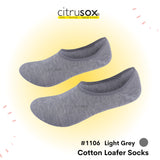 Cotton Loafer No-Show Socks