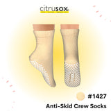 Anti-Skid Grip Crew Socks