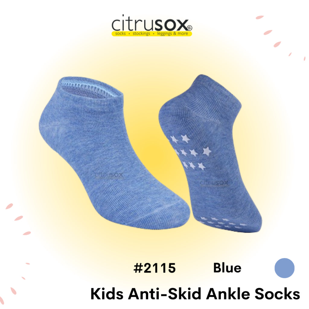 Kids Anti-Skid Soft Cotton Ankle Socks – Citrusox