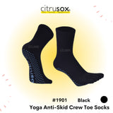 Yoga Anti-Skid Toe Crew Socks