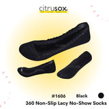 Full 360° Non-Slip Lacy No-Show Socks