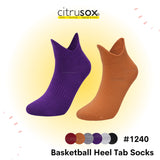 Basketball Heel Tab Socks