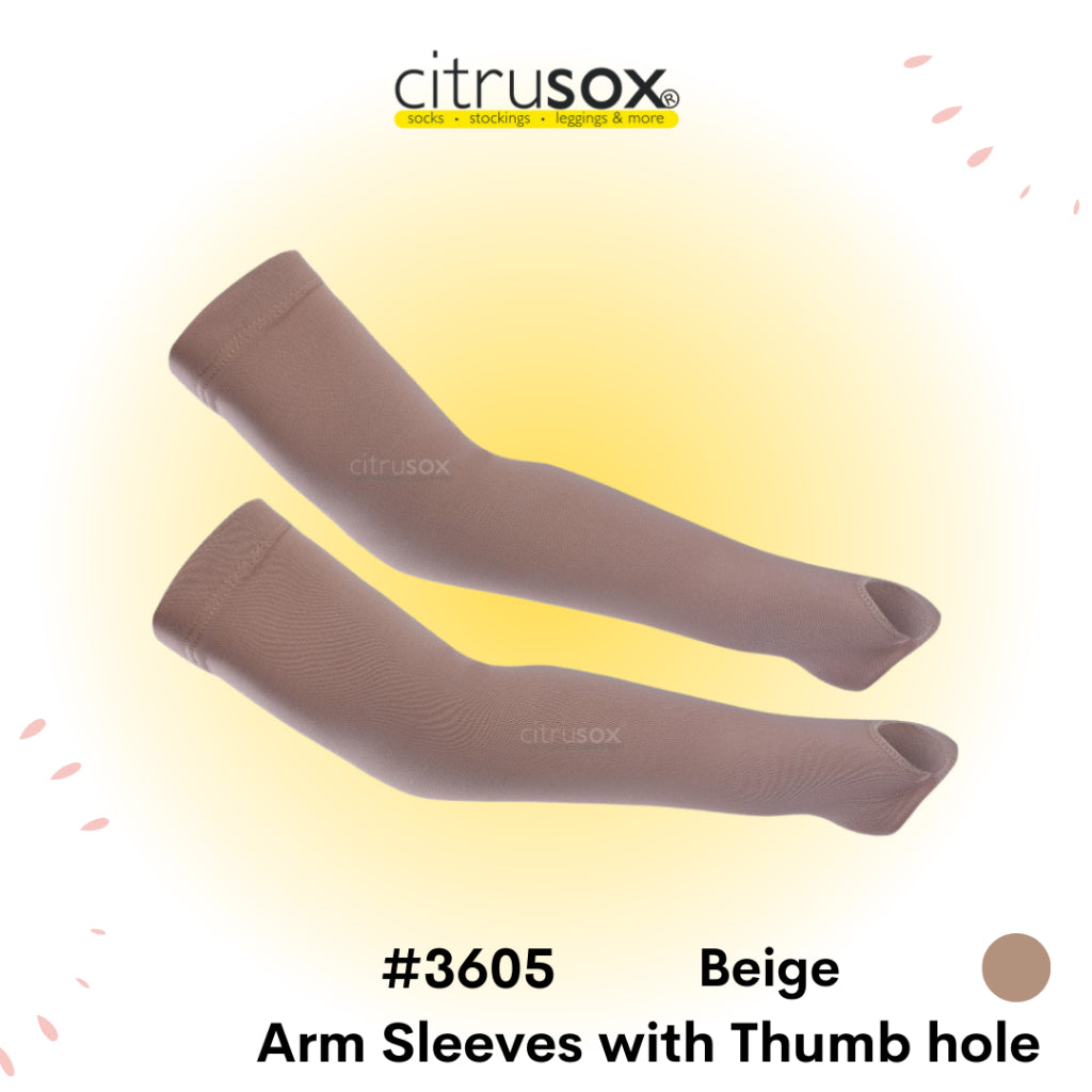 Arm Sleeves with Thumb Hole Citrusox