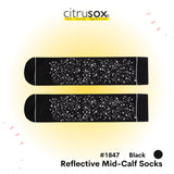 Reflective Mid-Calf Socks