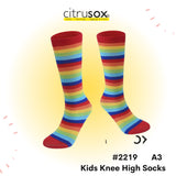 Kids Knee High Cotton Socks