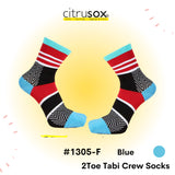 Stripes Tabi Ninja Crew Socks