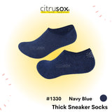 Thick Sneaker Men Socks with Non-slip Heel
