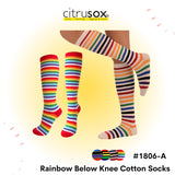 Rainbow Below Knee Socks