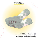 Anti-Skid Argyle Sleeping Socks