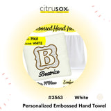 Embossed Cotton Hand Towel
