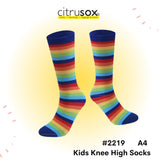 Kids Knee High Cotton Socks