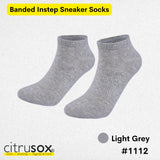 Banded Instep Sneaker Socks