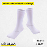 Opaque 100 denier Below Knee Stockings