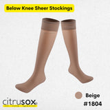 Sheer 10 Denier Below Knee Stockings