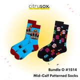 Stylish Business Work Socks [2 Pairs]